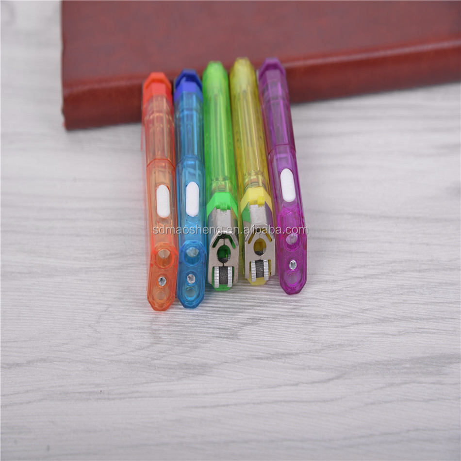 8 edge refillable flint led lighter for smoking 8.2cm