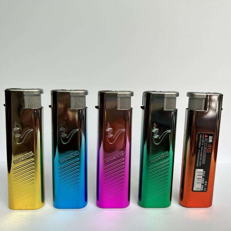 2023 New windproof lighter shaodong lighter factory refillable metal cigrate lighter