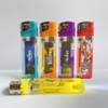 LED Wholesale feuerzeug korek api gas spirit lighter torch electric lighter