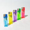 Disposable Slim hot sale electric gas cigar lighter electronic pizzo bictune smoking lighters 81mm cigar plastic lighter