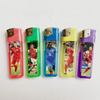 Fashion Color Electronic Plastic lighter Custom Electric Lighter