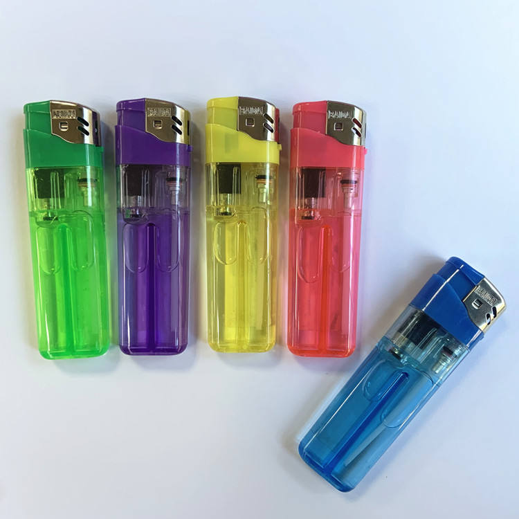 Factory customize electronic disposable gas rechargeable electric lighter