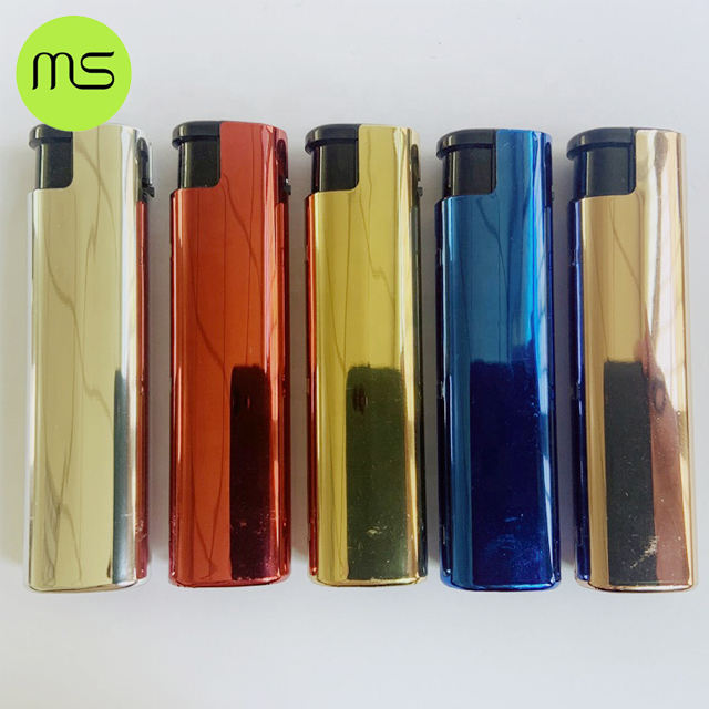 HOT SALE Wholesale Windproof Disposable Metal Flame Lighters for sale