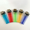 Hot sell gas flint disposable lighter with colored gas