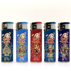 Wholesale Custom Electronic Refillable Lighter Cheap Custom Windproof Plastic Lighter