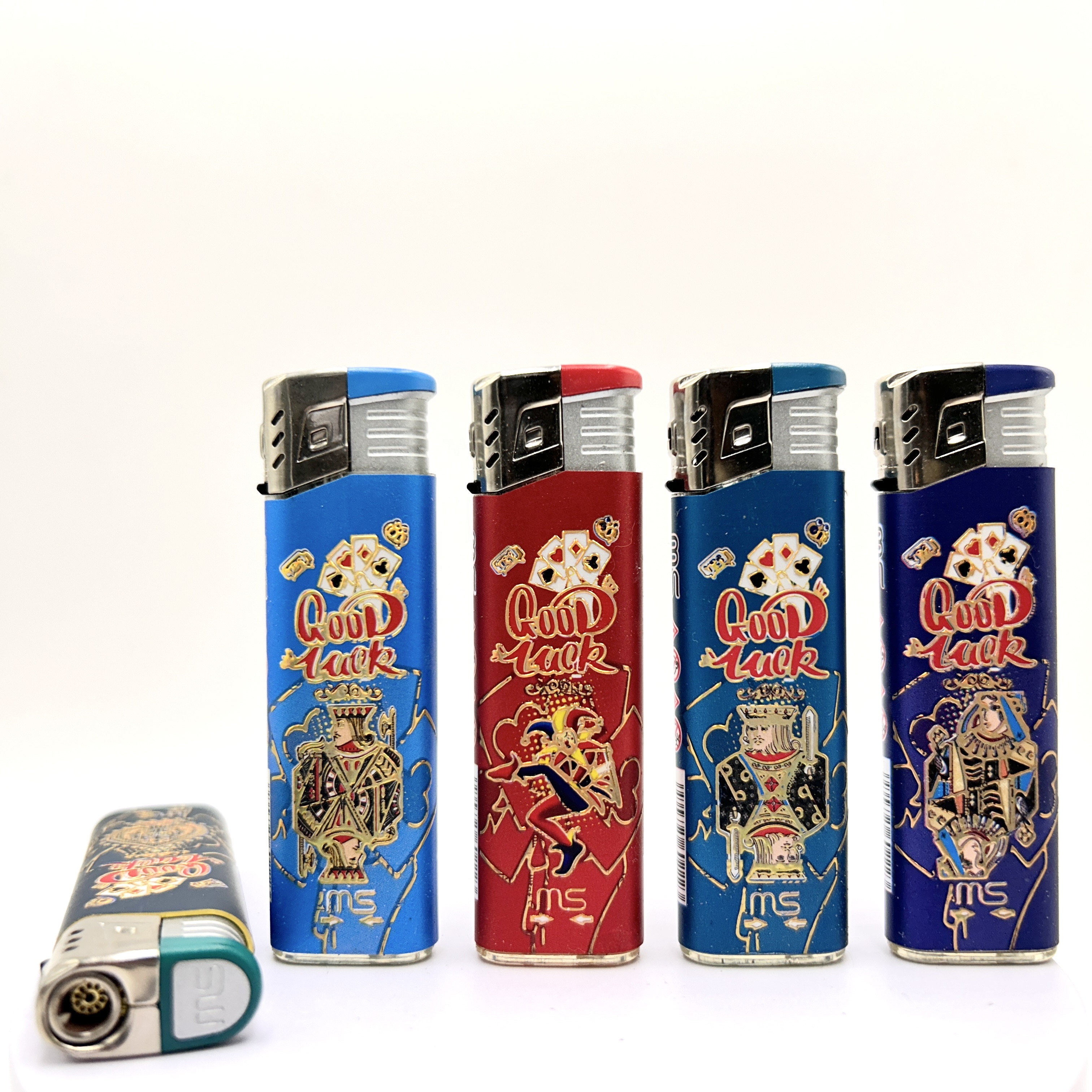 Wholesale Custom Electronic Refillable Lighter Cheap Custom Windproof Plastic Lighter