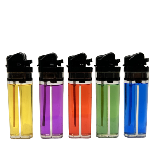 Flint Lighter Butane Gas Refillable Lighters Hot Sale Refillable Lighter Smoking