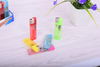 8.2cm MS brand electronic refillable lighter square electronic lighter