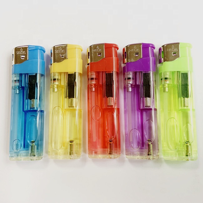 Cheap disposable shaodong butane gas lighter parts