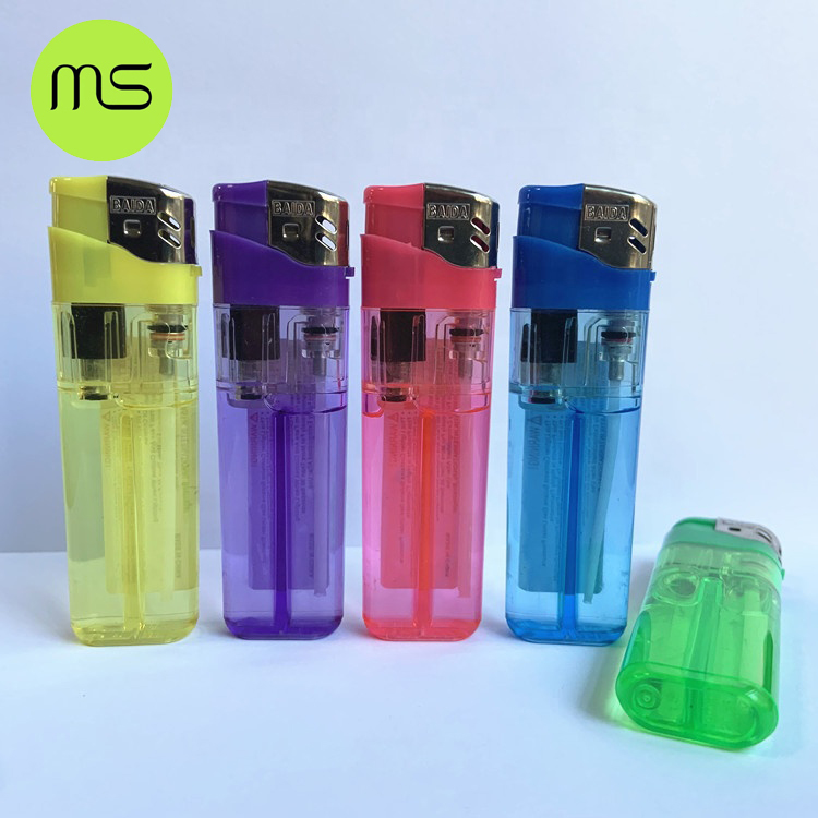 MS Cheapest Price High Quality Disposable Plastic Electronic Lighter for cigarette