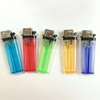 Hot sell gas flint disposable lighter with colored gas