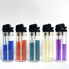 Custom disposable flint cigarette smoke lighter pipes